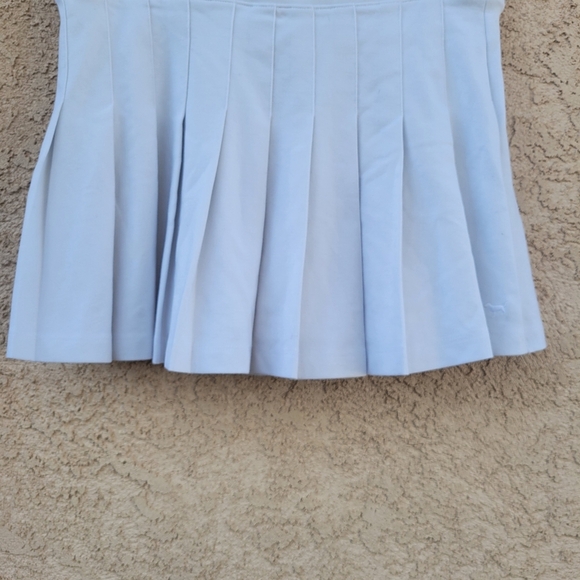 Victora Secret Elegant White Pleated Skirt Size L - Picture 2 of 11